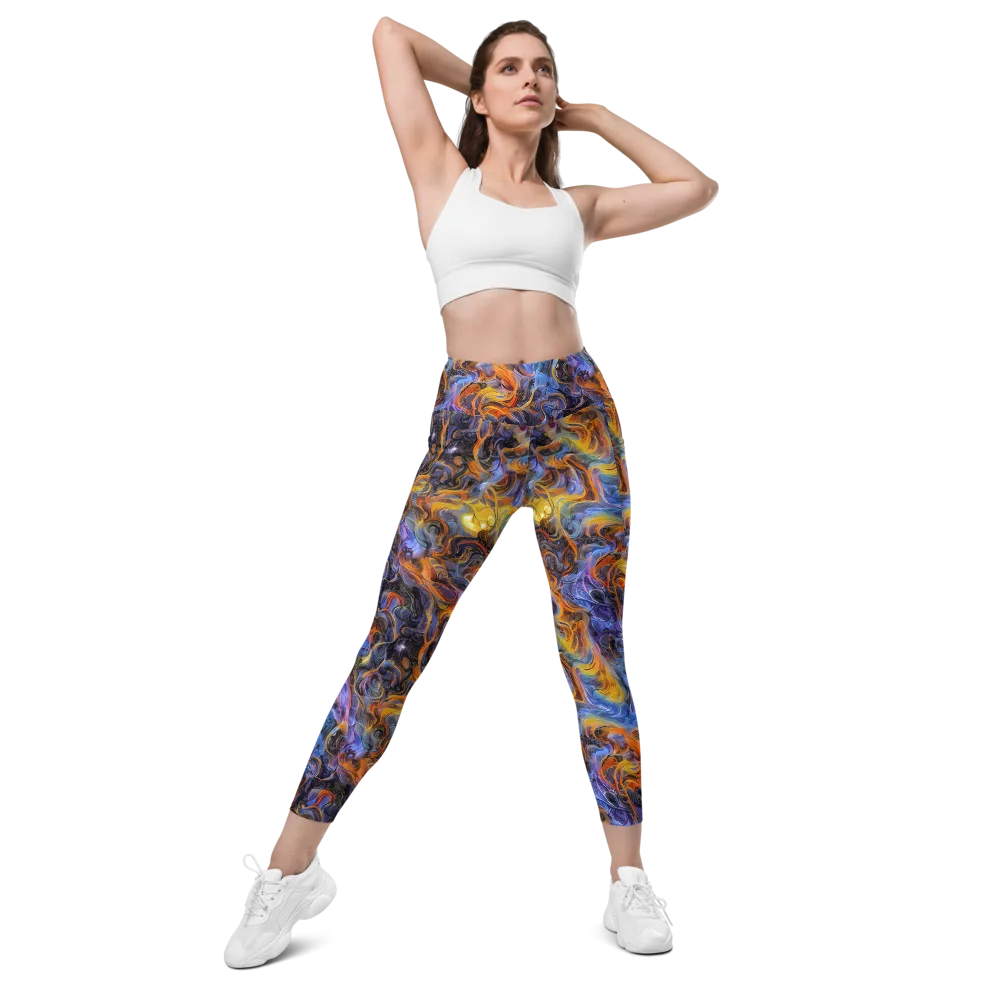 Mercury Mirage on Leggings with Pockets — Front