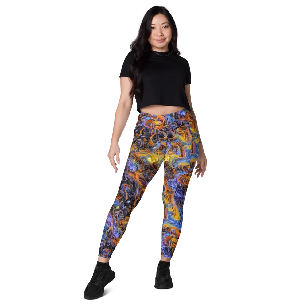 Mercury Mirage on Leggings with Pockets — Front