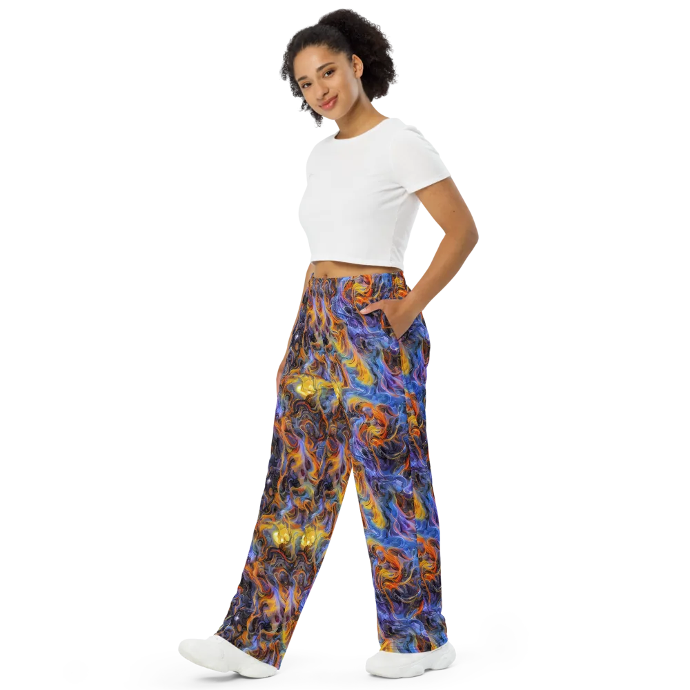 Mercury Mirage on Wide-Leg Pants — Left Front