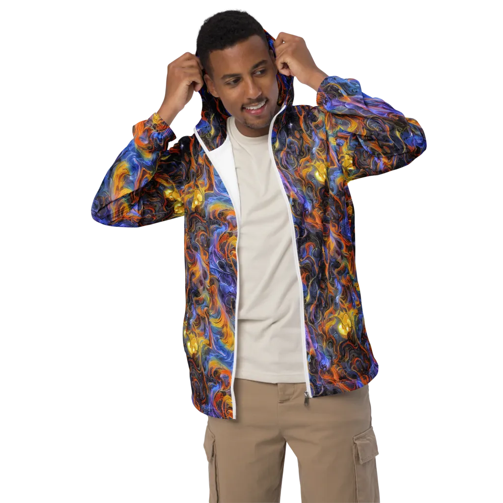Mercury Mirage on Men's Windbreaker — Front