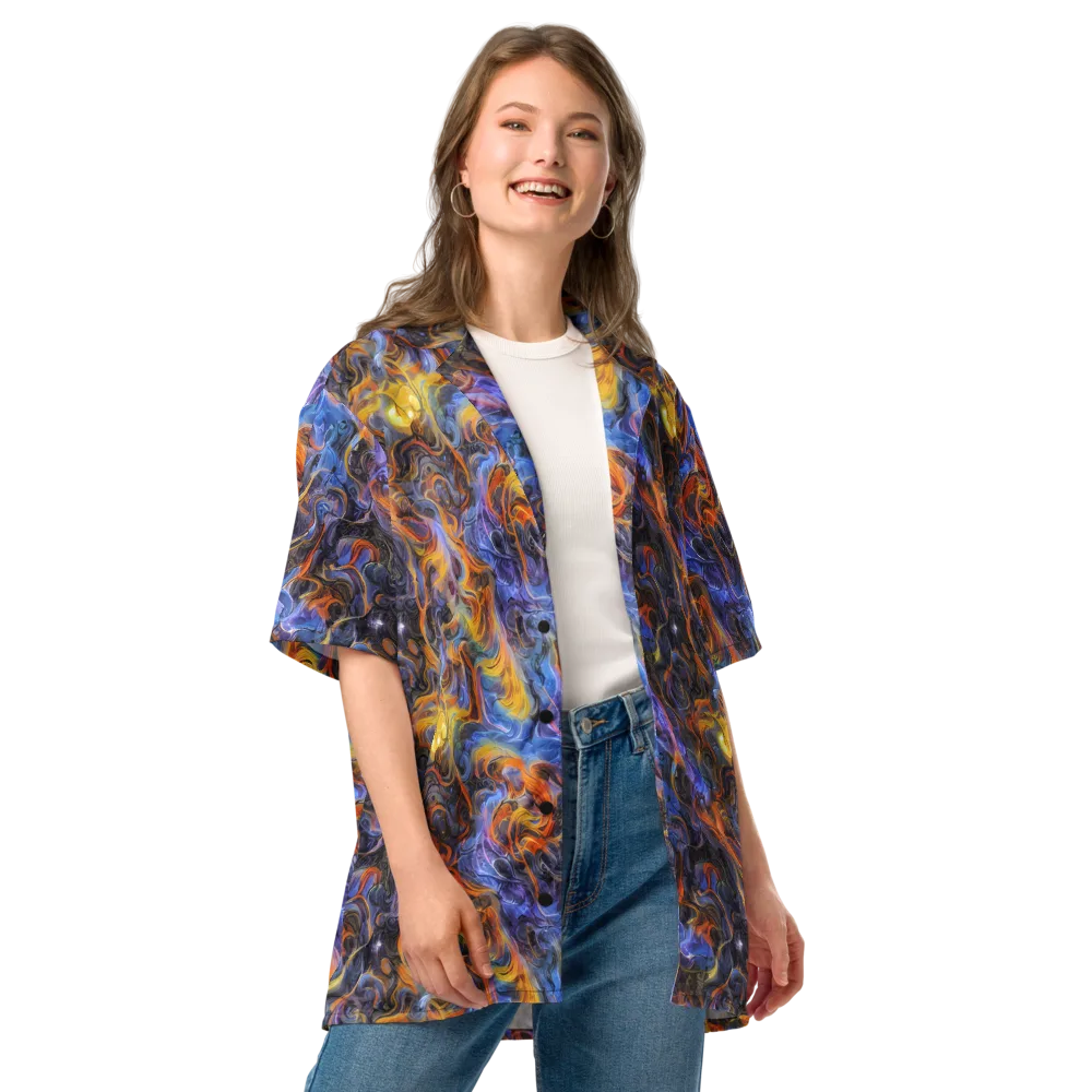 Mercury Mirage on Button Shirt — Front