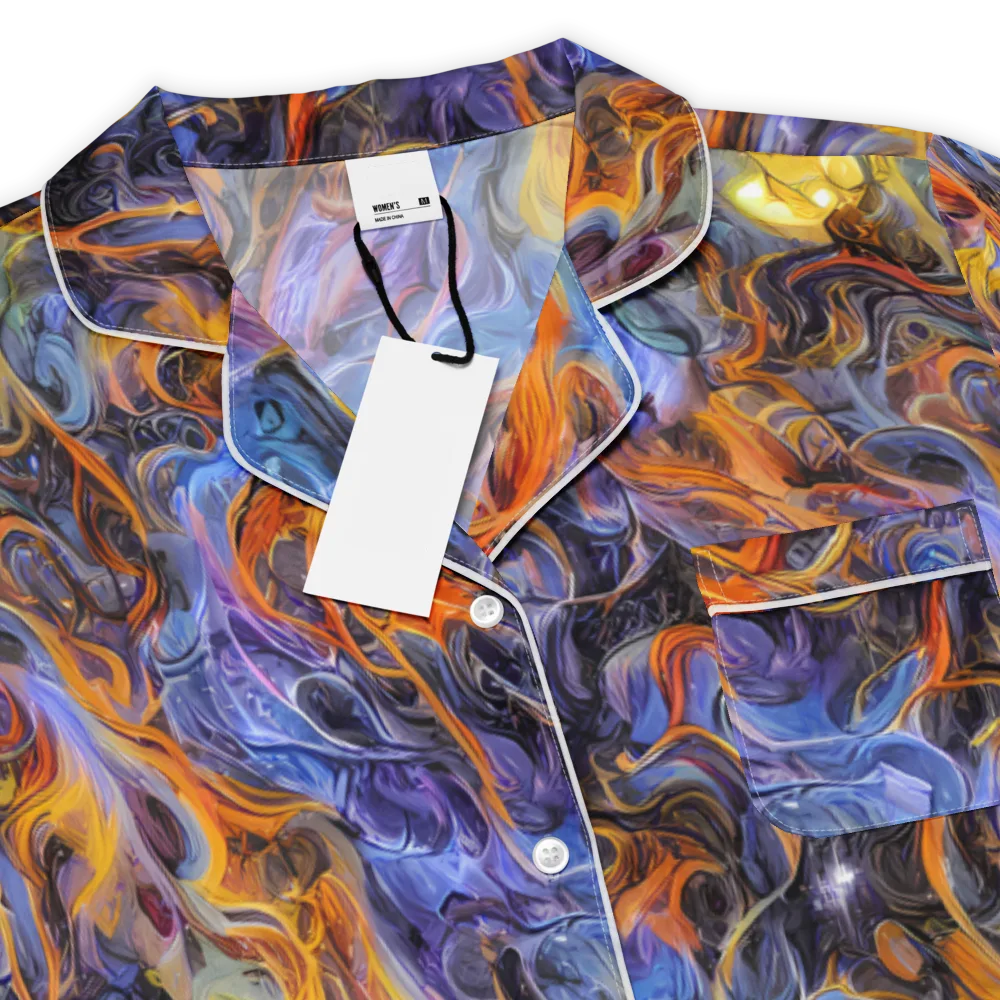 Mercury Mirage on Women's Short Sleeve Pajama Top — Product details