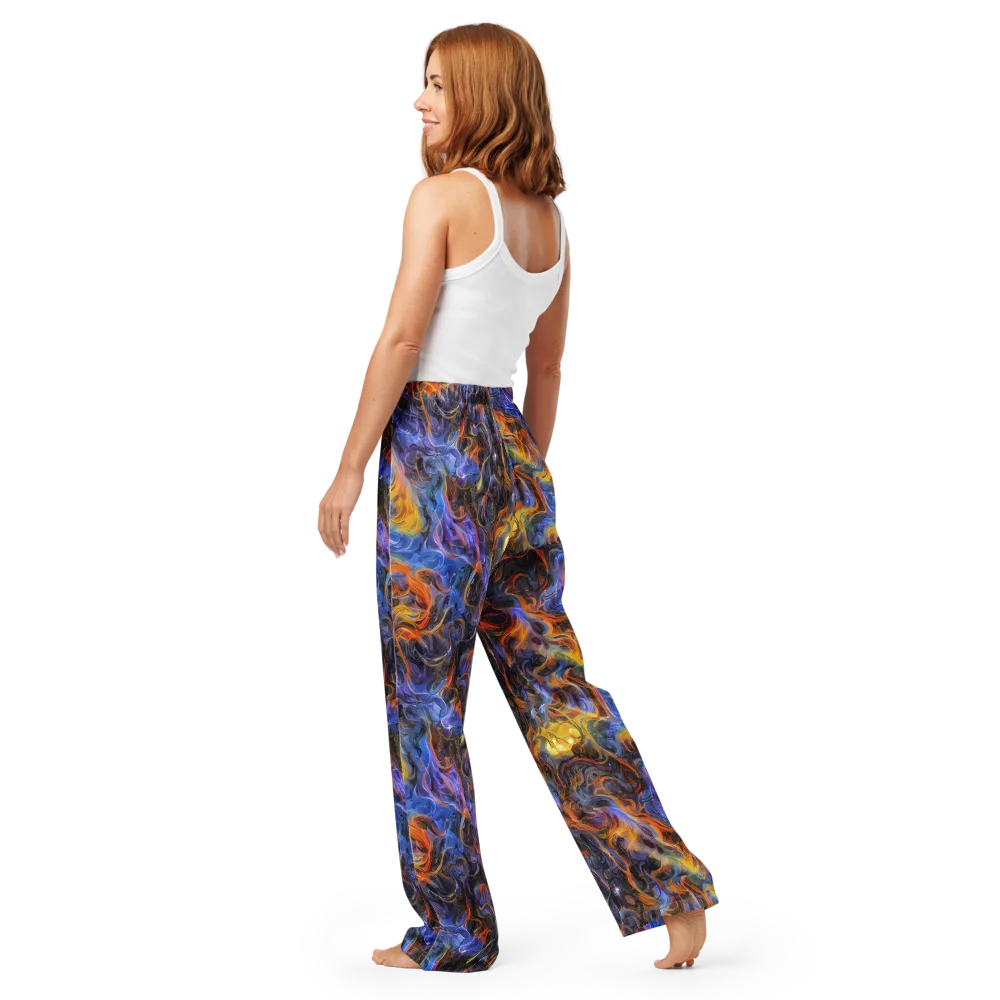Mercury Mirage on Women's Pajama Pants — Back