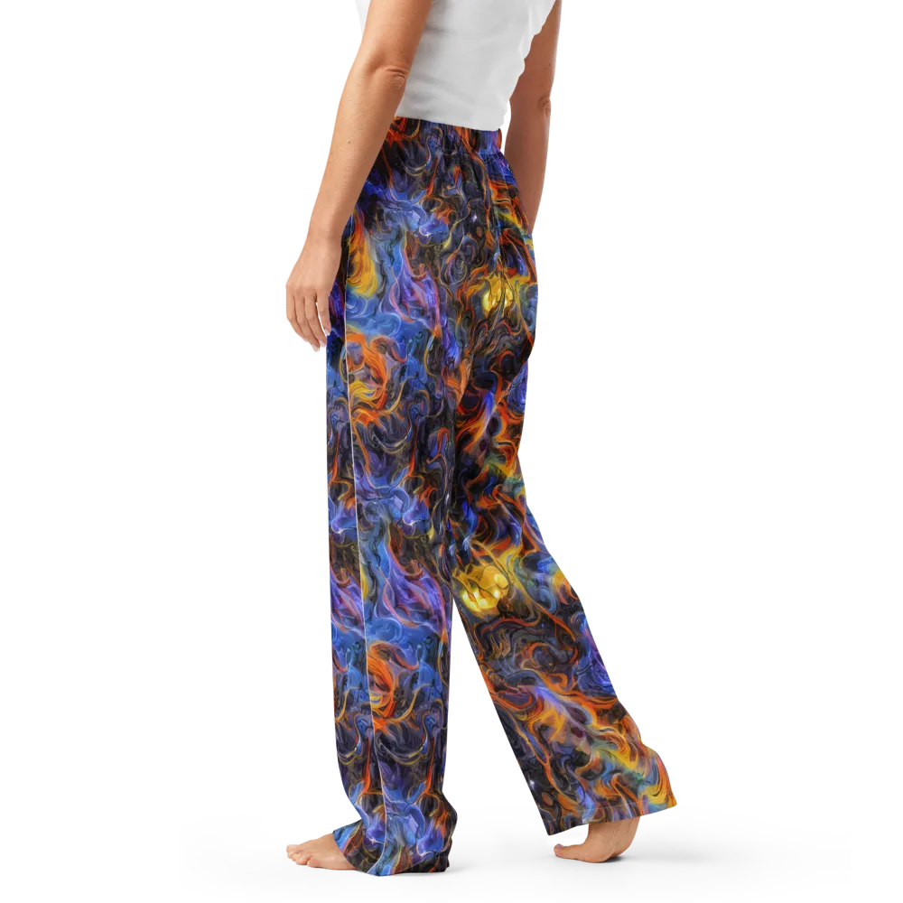 Mercury Mirage on Women's Pajama Pants — Left