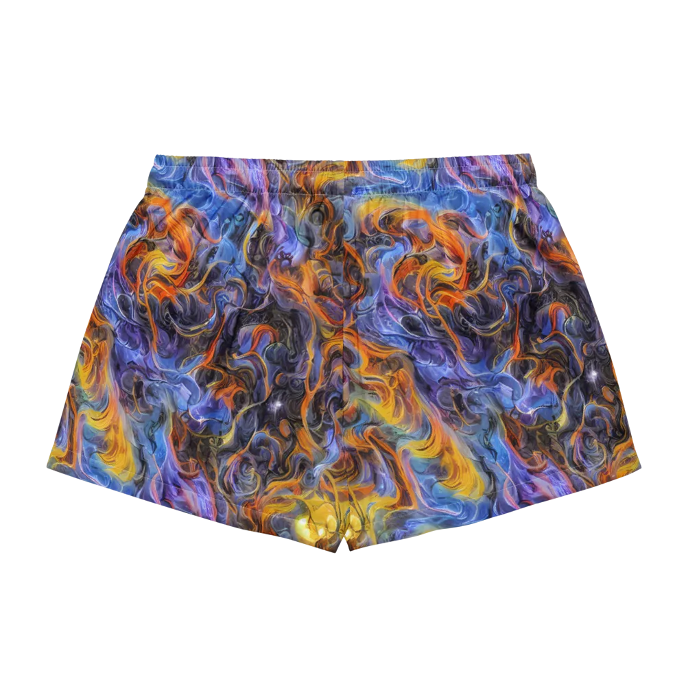 Mercury Mirage on Women's Pajama Shorts — Back