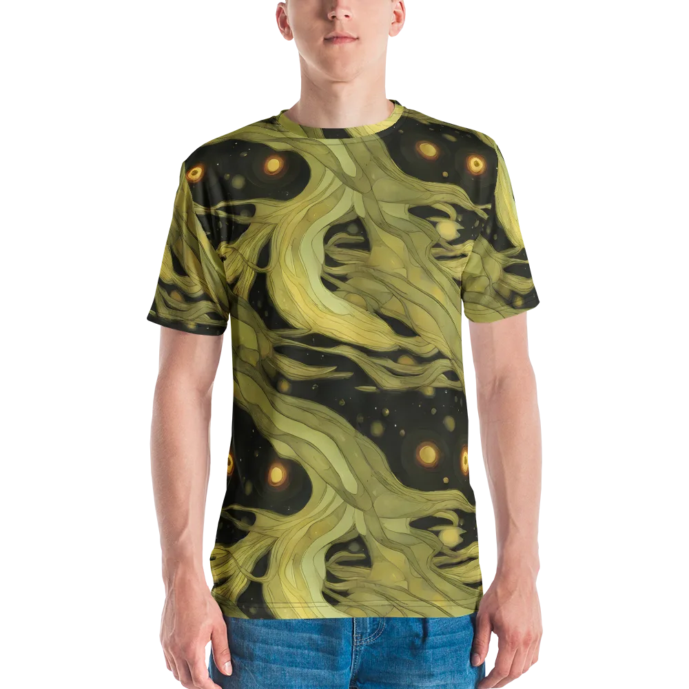 Whispered Breeze on Men's Crew Neck T-Shirt — Front