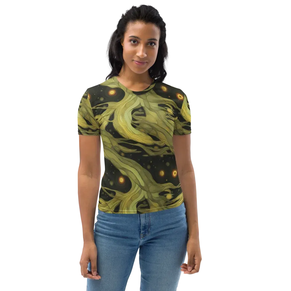 Whispered Breeze on Women's Crew Neck T-Shirt — Front