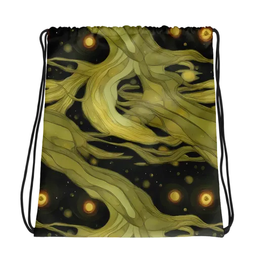 Whispered Breeze on a Drawstring Bag
