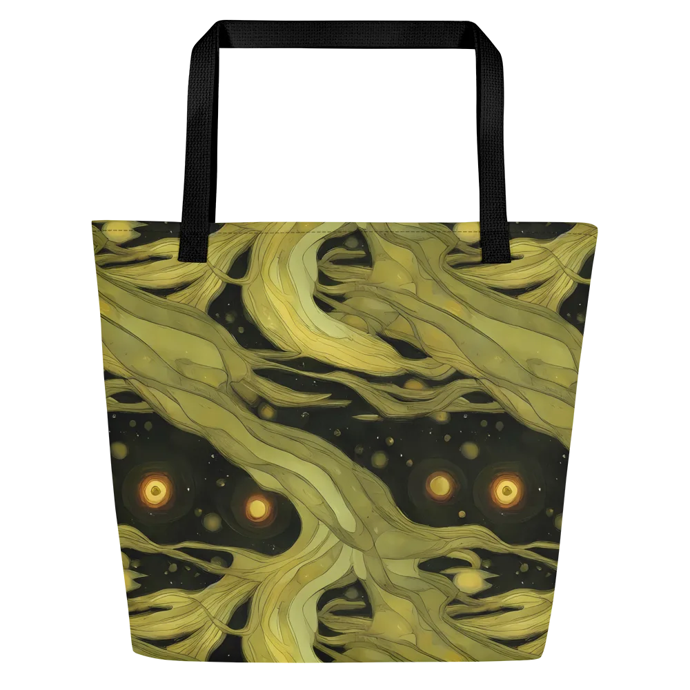 Whispered Breeze on Large Tote Bag W/ Pocket — Front