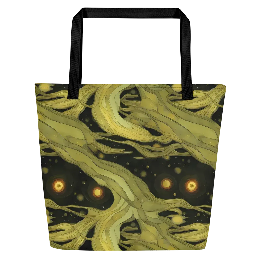Whispered Breeze on Large Tote Bag W/ Pocket — Front