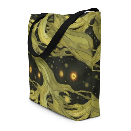 Whispered Breeze on a Large Tote Bag W/ Pocket