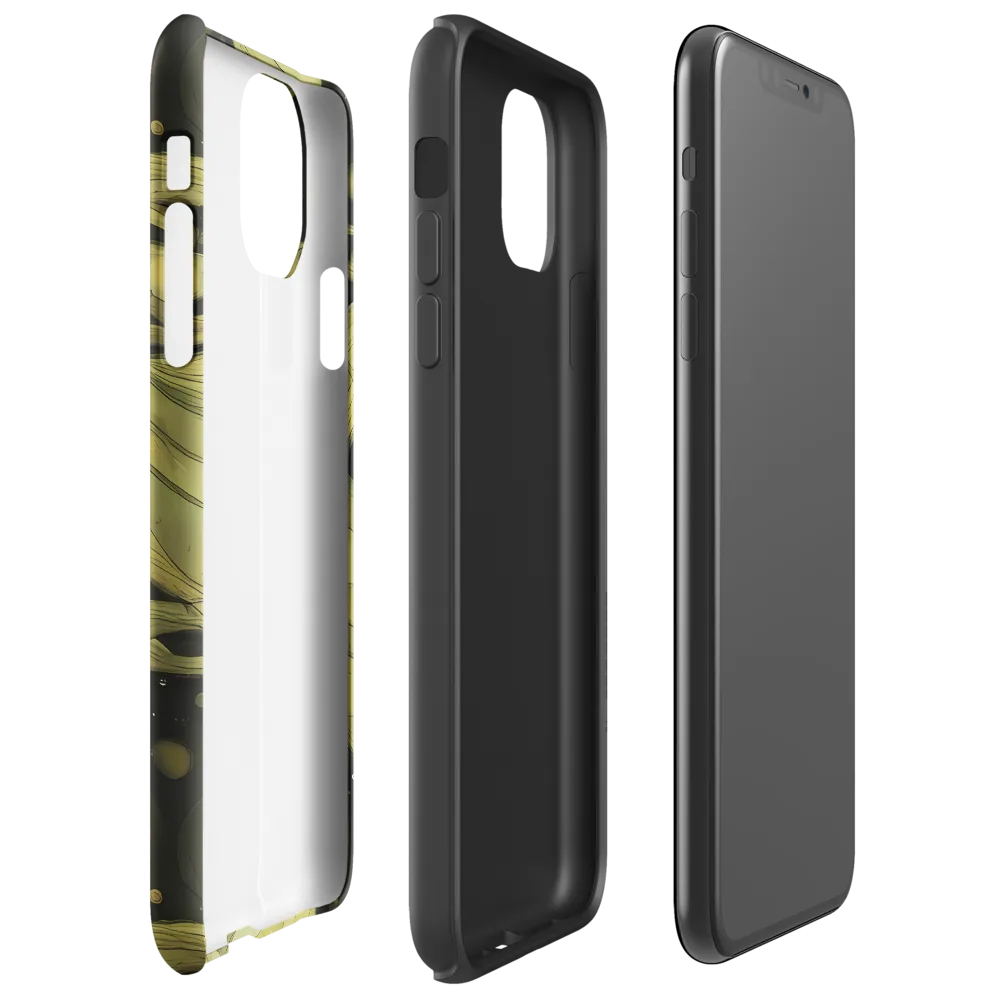 Whispered Breeze on Tough Case for iPhone® — Right