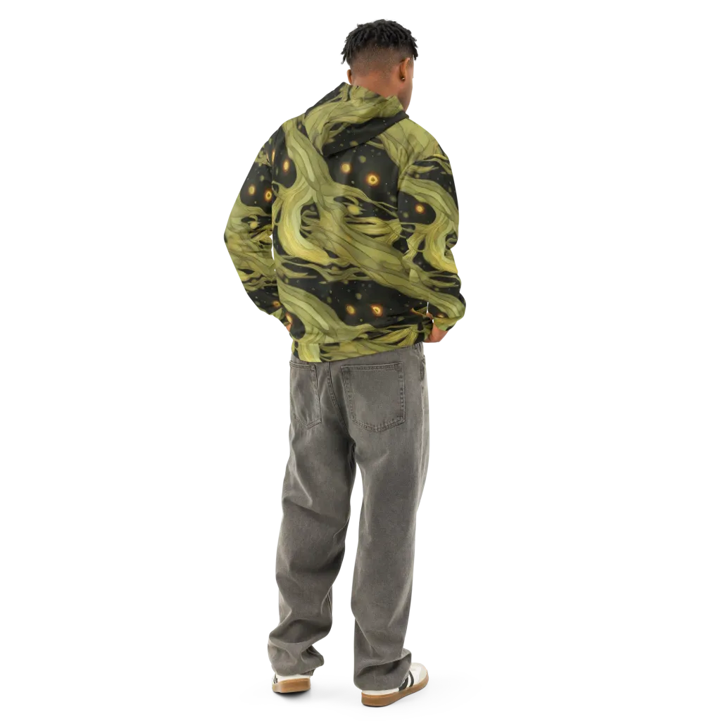 Whispered Breeze on Cotton Hoodie — Back