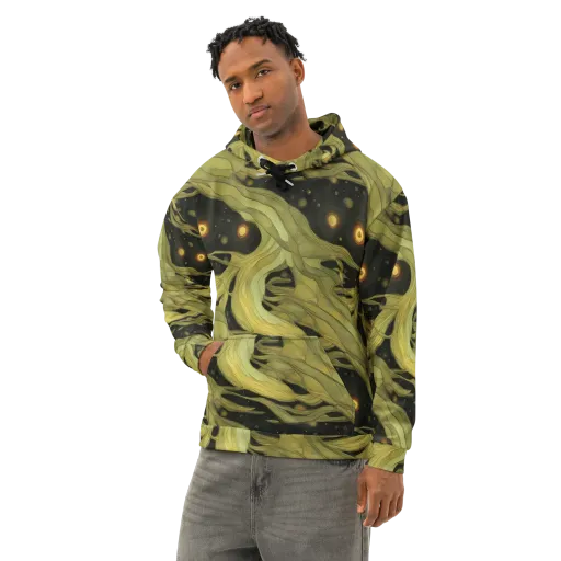 Whispered Breeze on a Cotton Hoodie