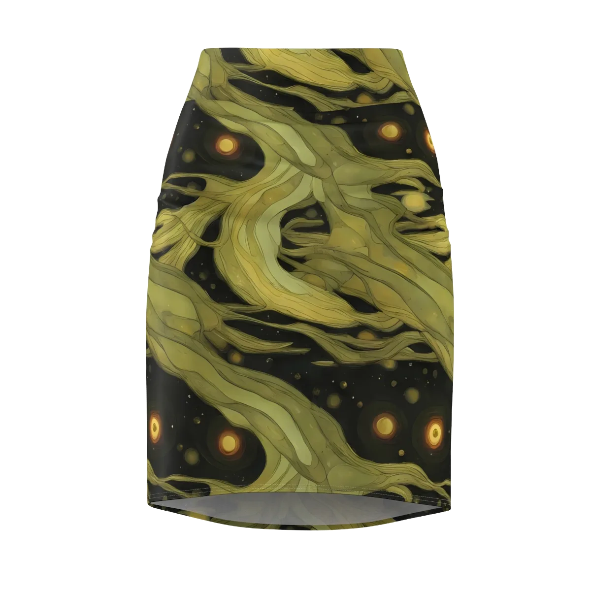 Whispered Breeze on Pencil Skirt — Front