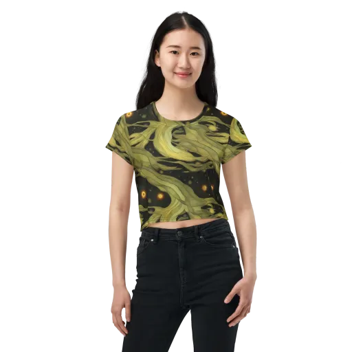 Whispered Breeze on a Crop Tee