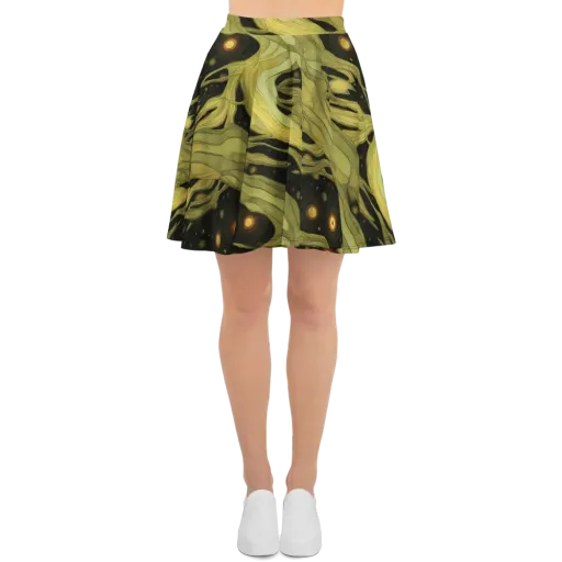 Whispered Breeze on a Skater Skirt