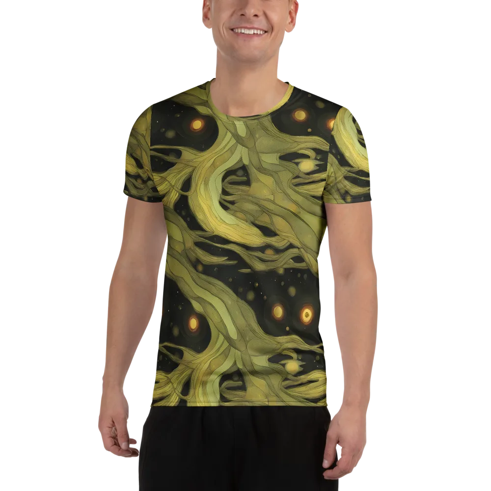 Whispered Breeze on Men's Athletic T-Shirt — Front