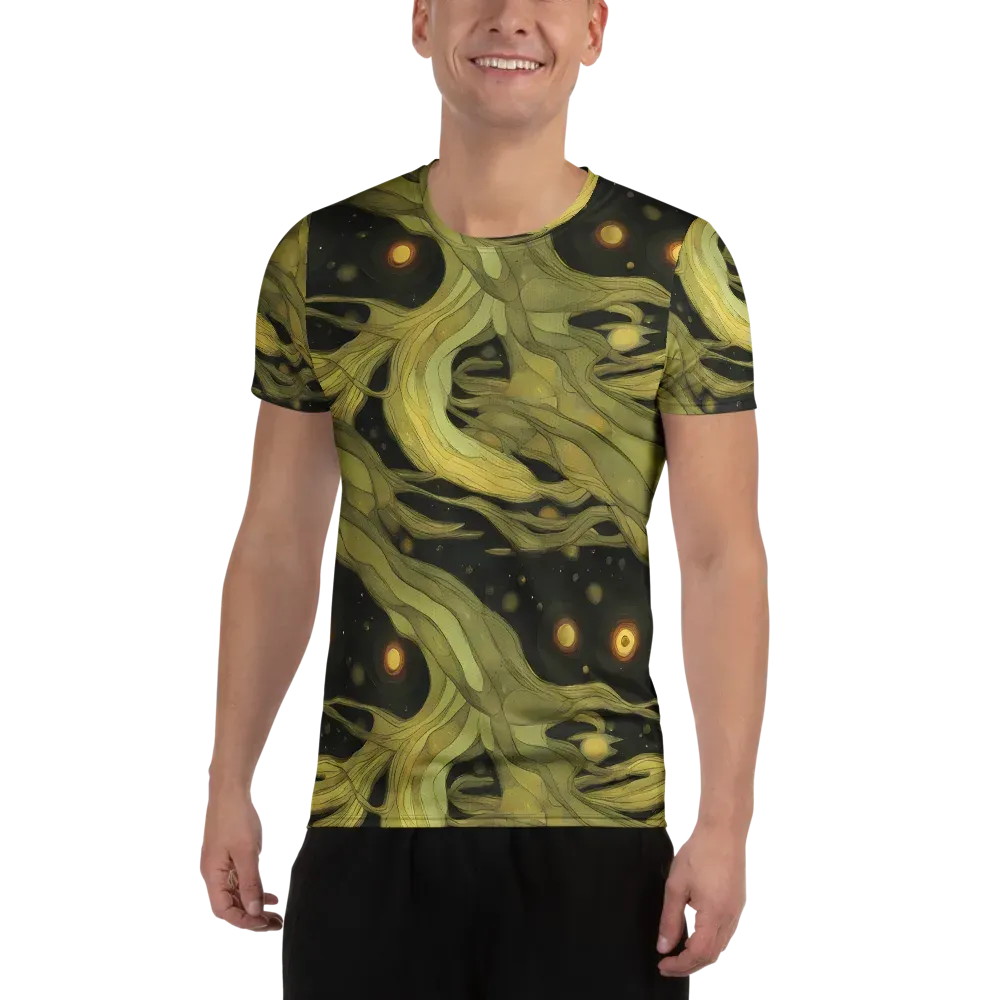 Whispered Breeze on Men's Athletic T-Shirt — Front