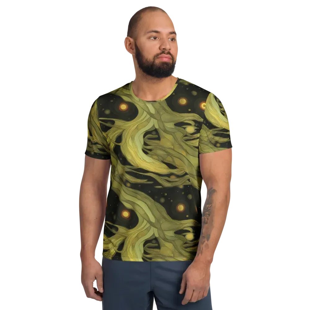 Whispered Breeze on Men's Athletic T-Shirt — Front