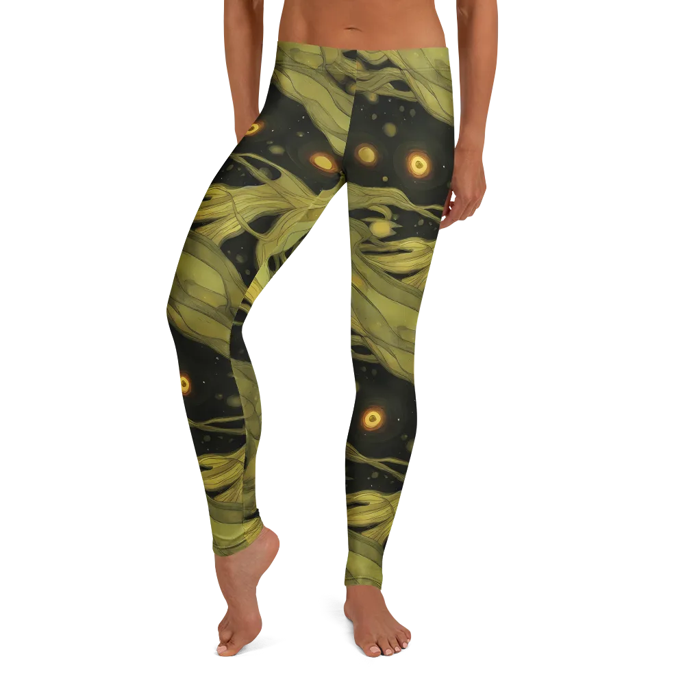 Whispered Breeze on Leggings — Front