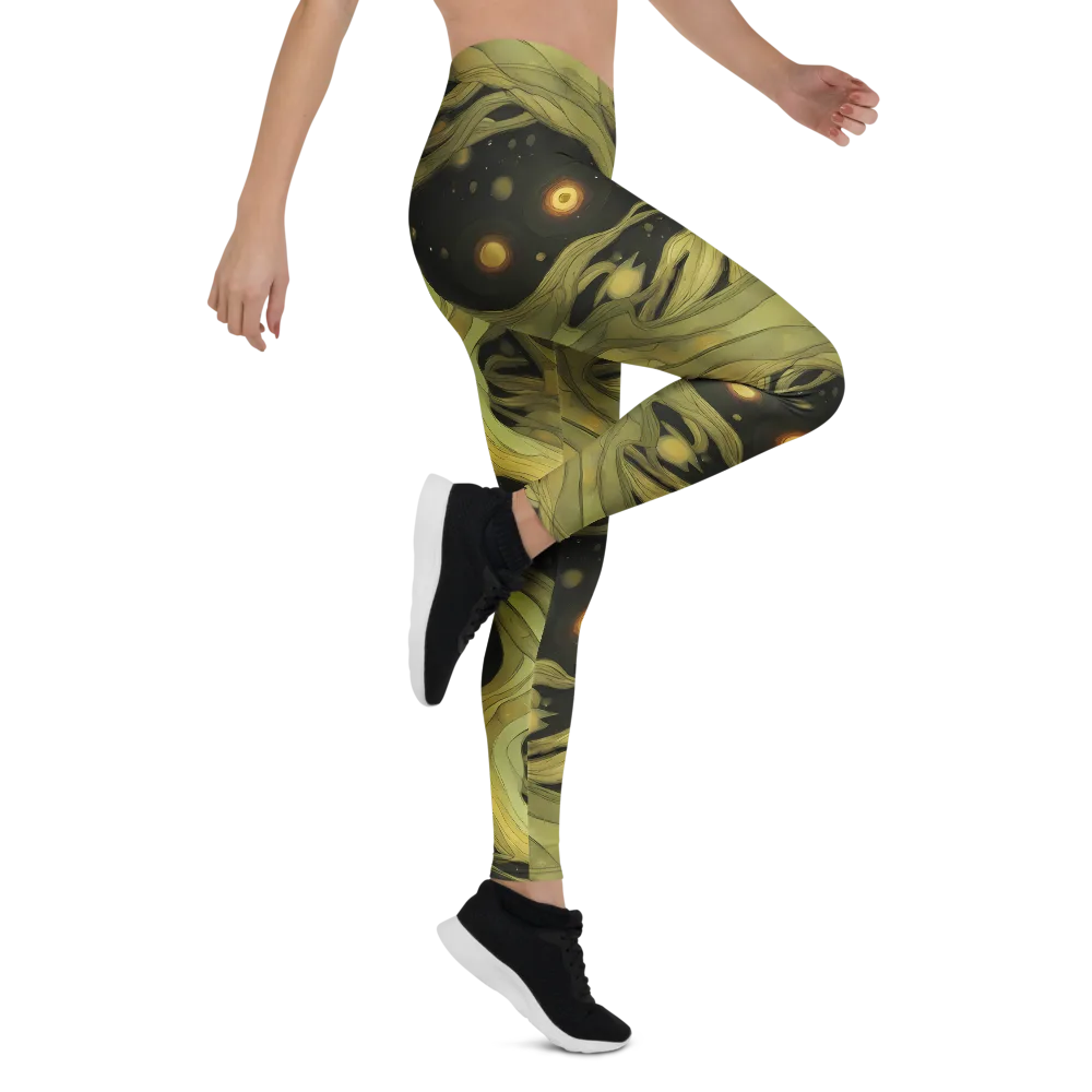 Whispered Breeze on Leggings — Right