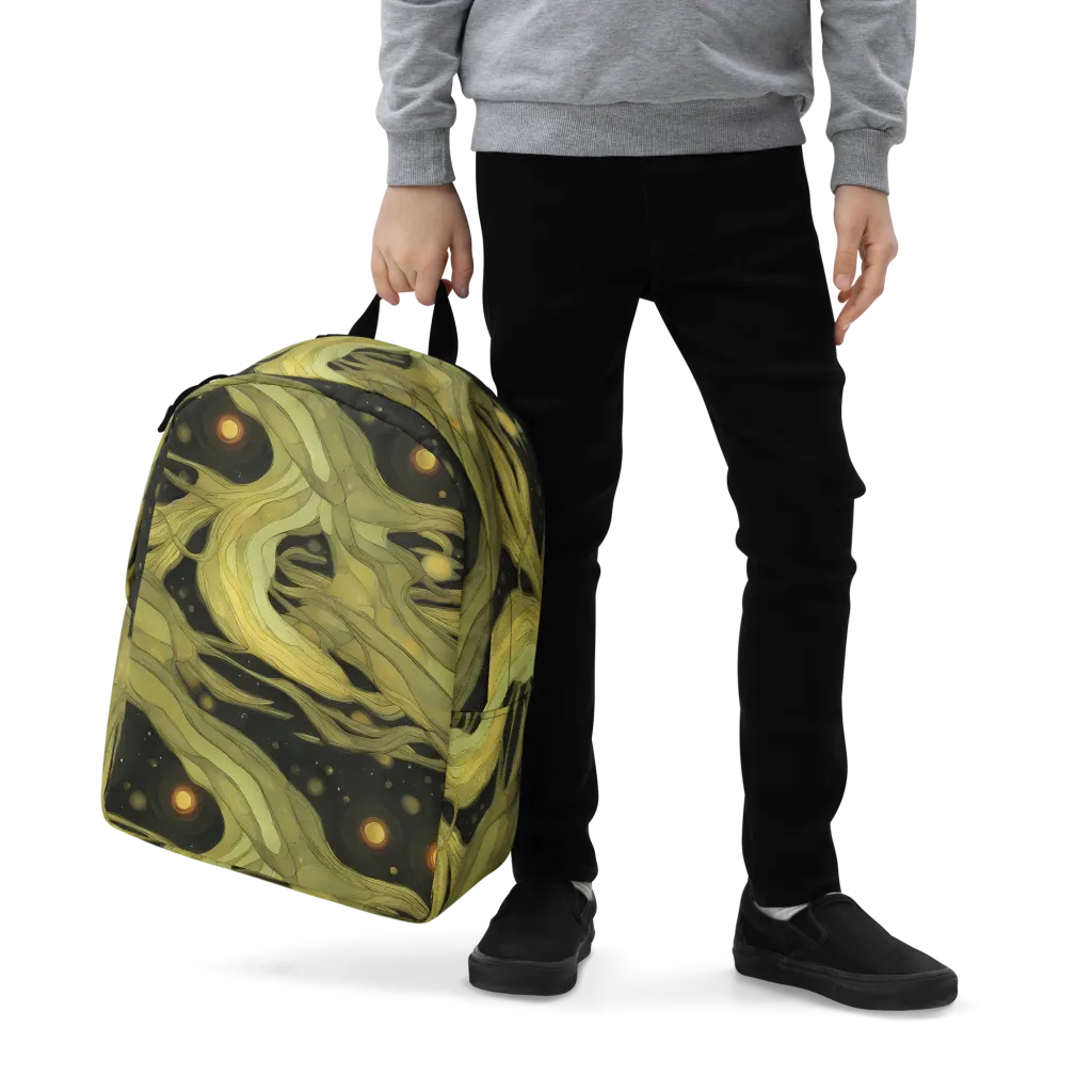 Whispered Breeze on Minimalist Backpack — Zoomed-in