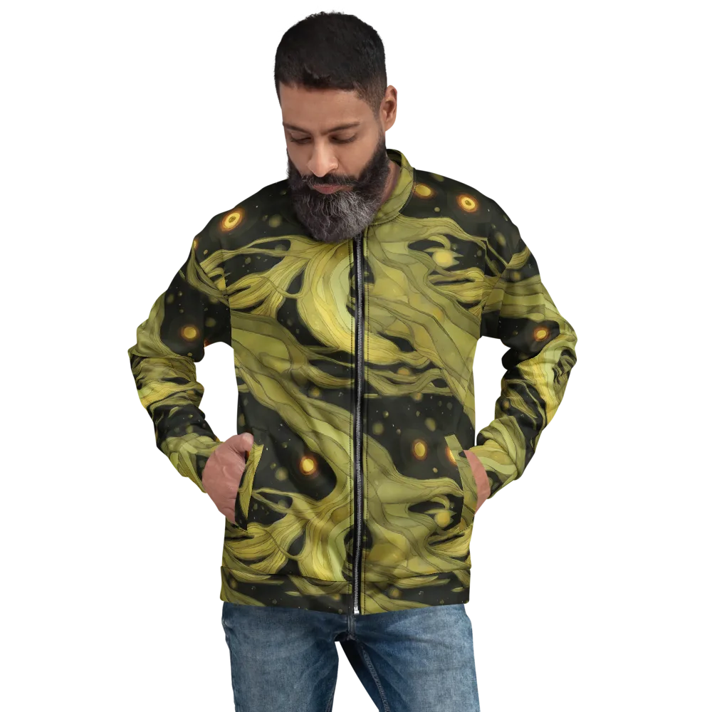 Whispered Breeze on Bomber Jacket — Front