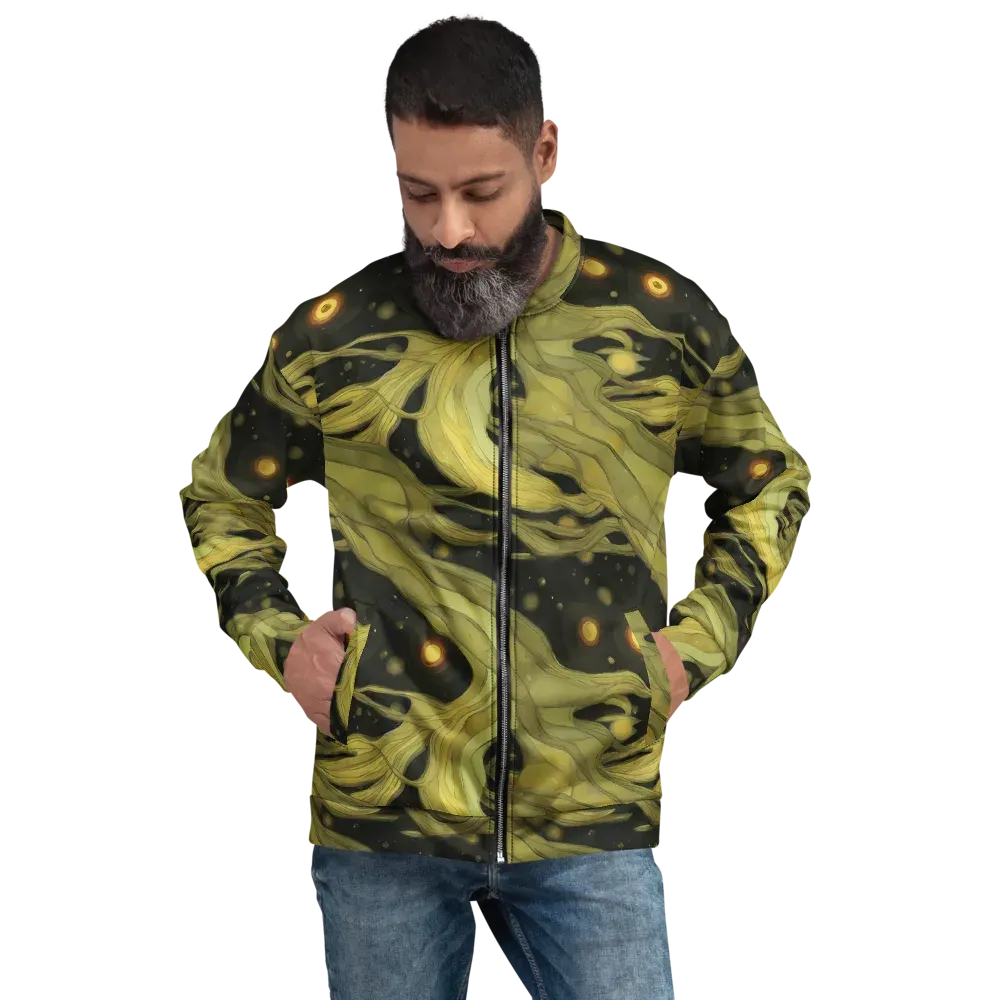 Whispered Breeze on Bomber Jacket — Front