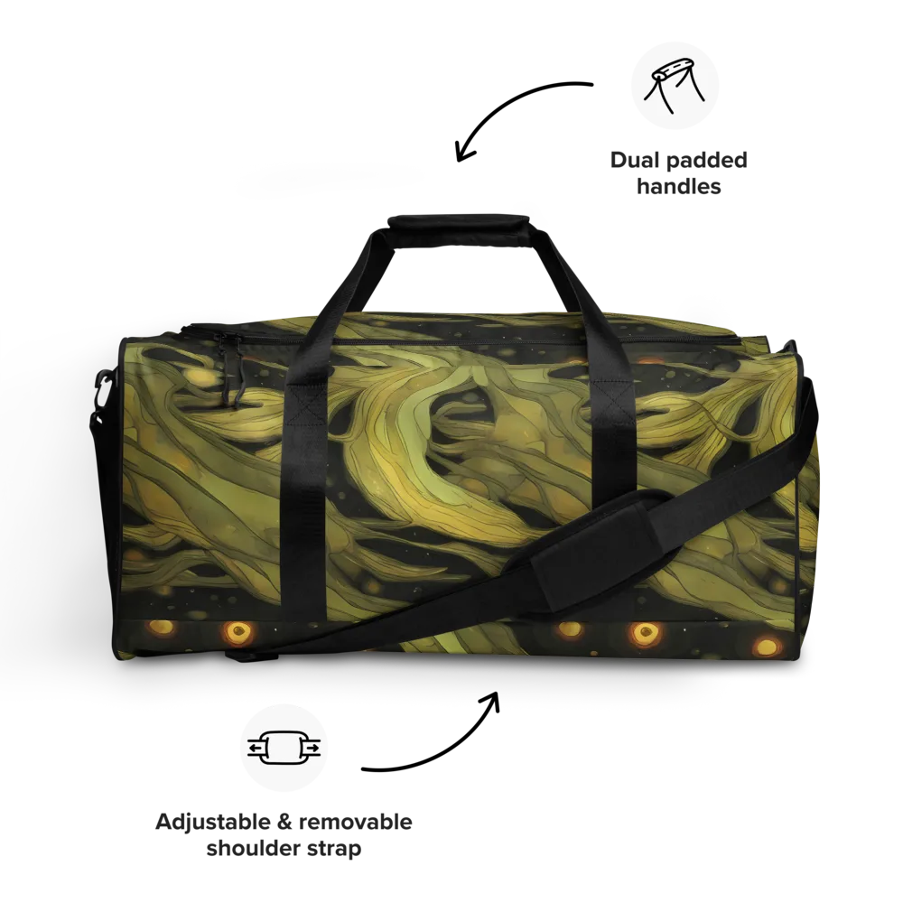 Whispered Breeze on Duffle Bag — Front