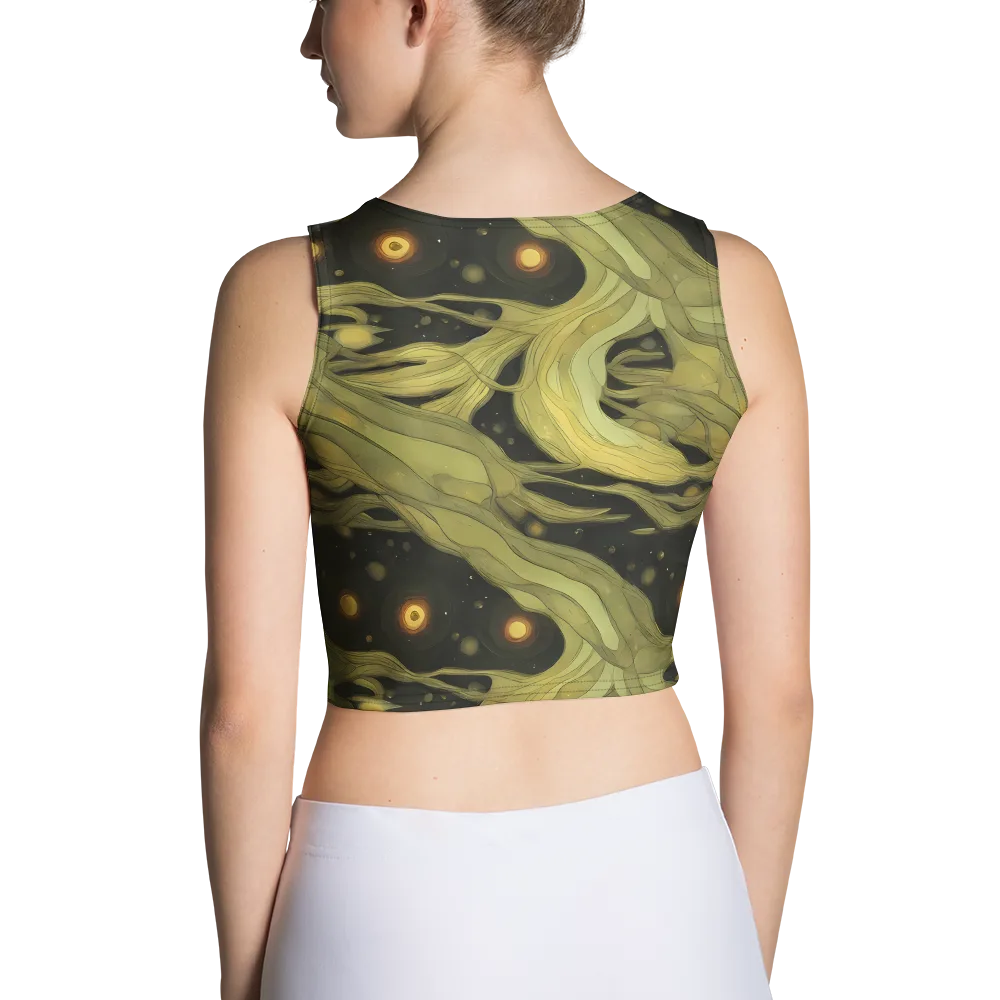Whispered Breeze on Crop Top — Back