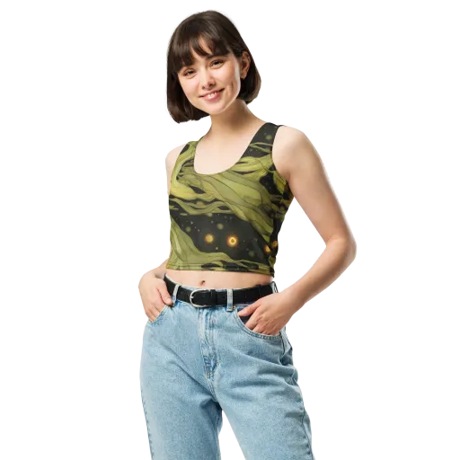 Whispered Breeze on a Crop Top