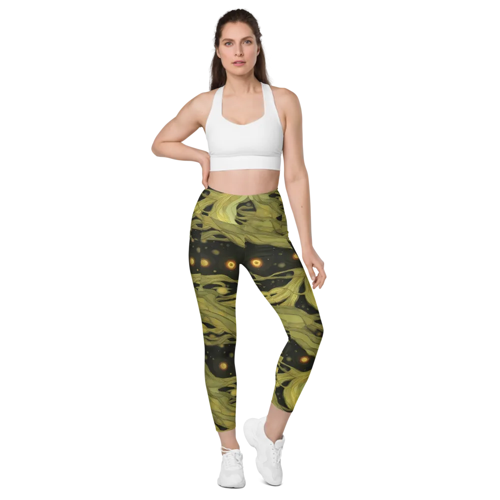 Whispered Breeze on Leggings with Pockets — Front