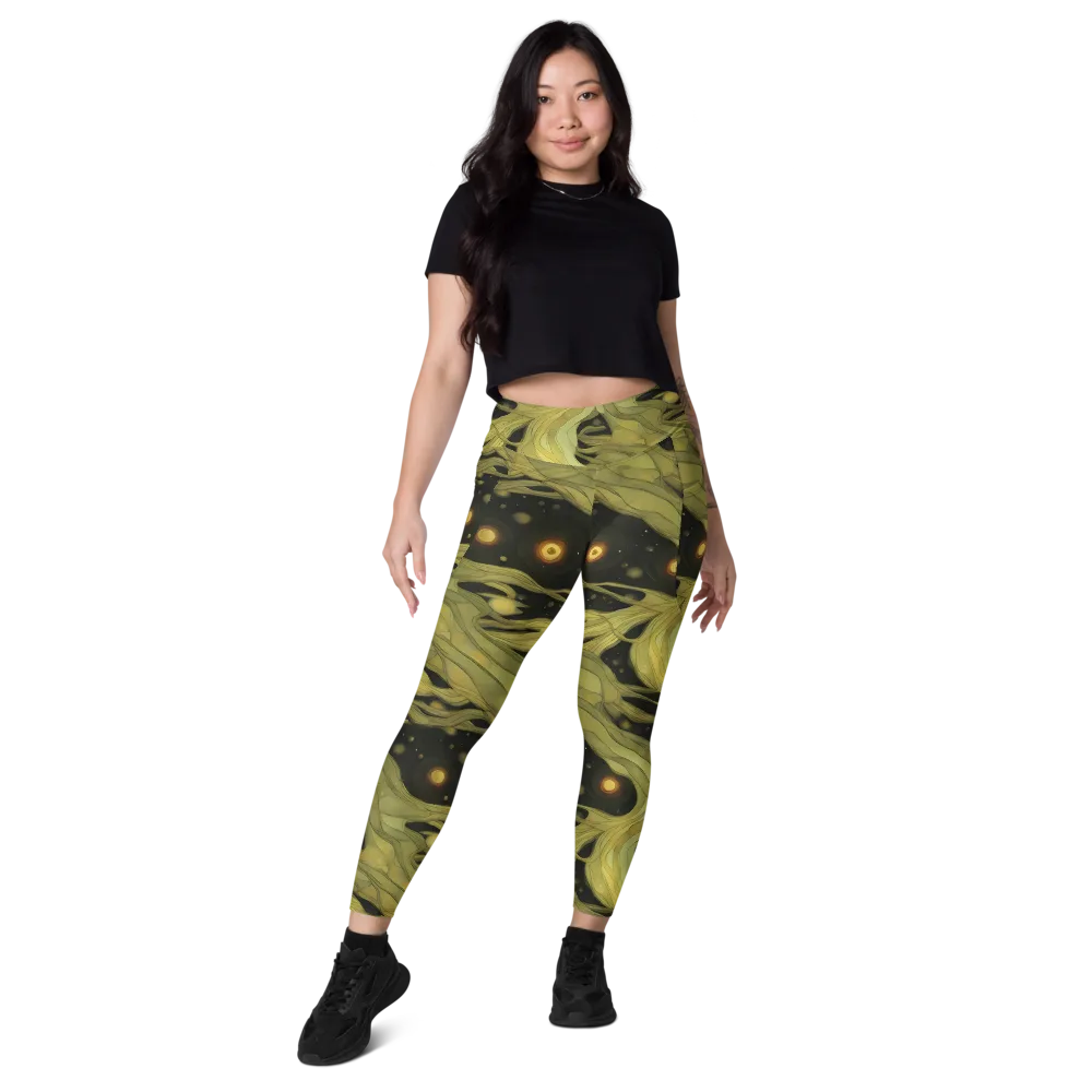 Whispered Breeze on Leggings with Pockets — Front