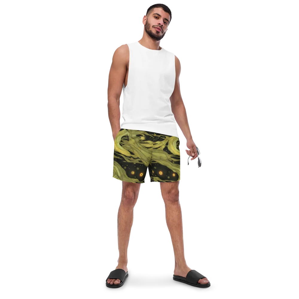 Whispered Breeze on Swim Trunks — Front