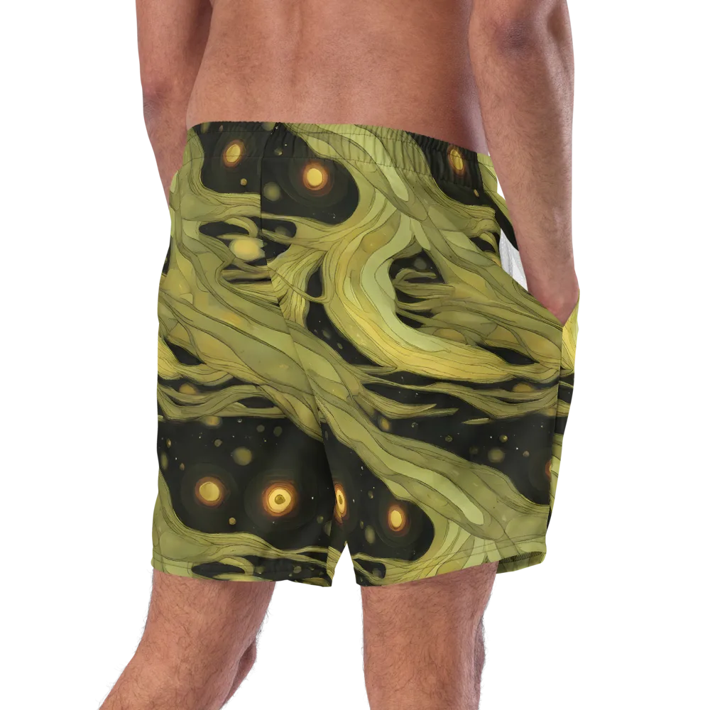 Whispered Breeze on Swim Trunks — Right Back
