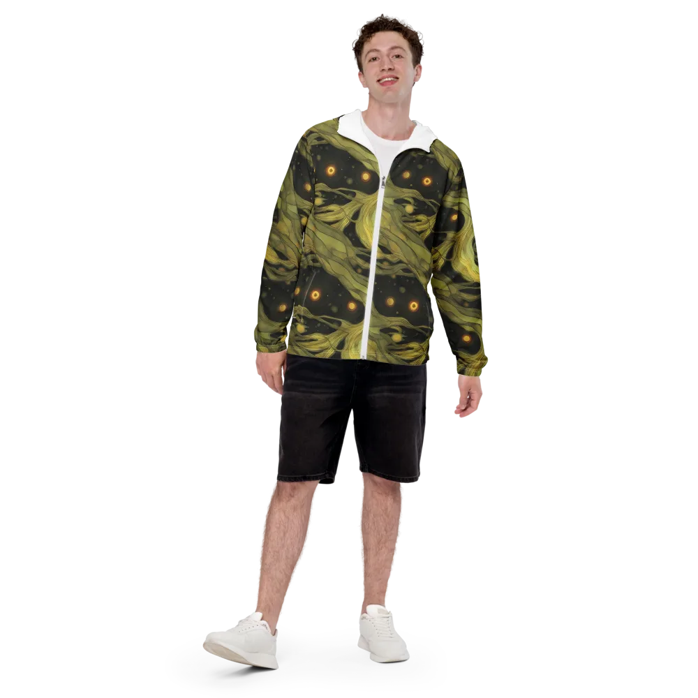 Whispered Breeze on Men's Windbreaker — Front