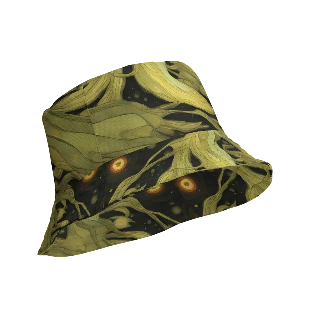 Whispered Breeze on Reversible Bucket Hat — Product details Outside