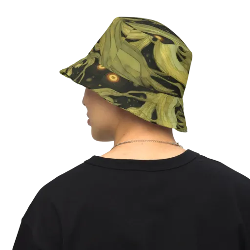 Whispered Breeze on a Reversible Bucket Hat