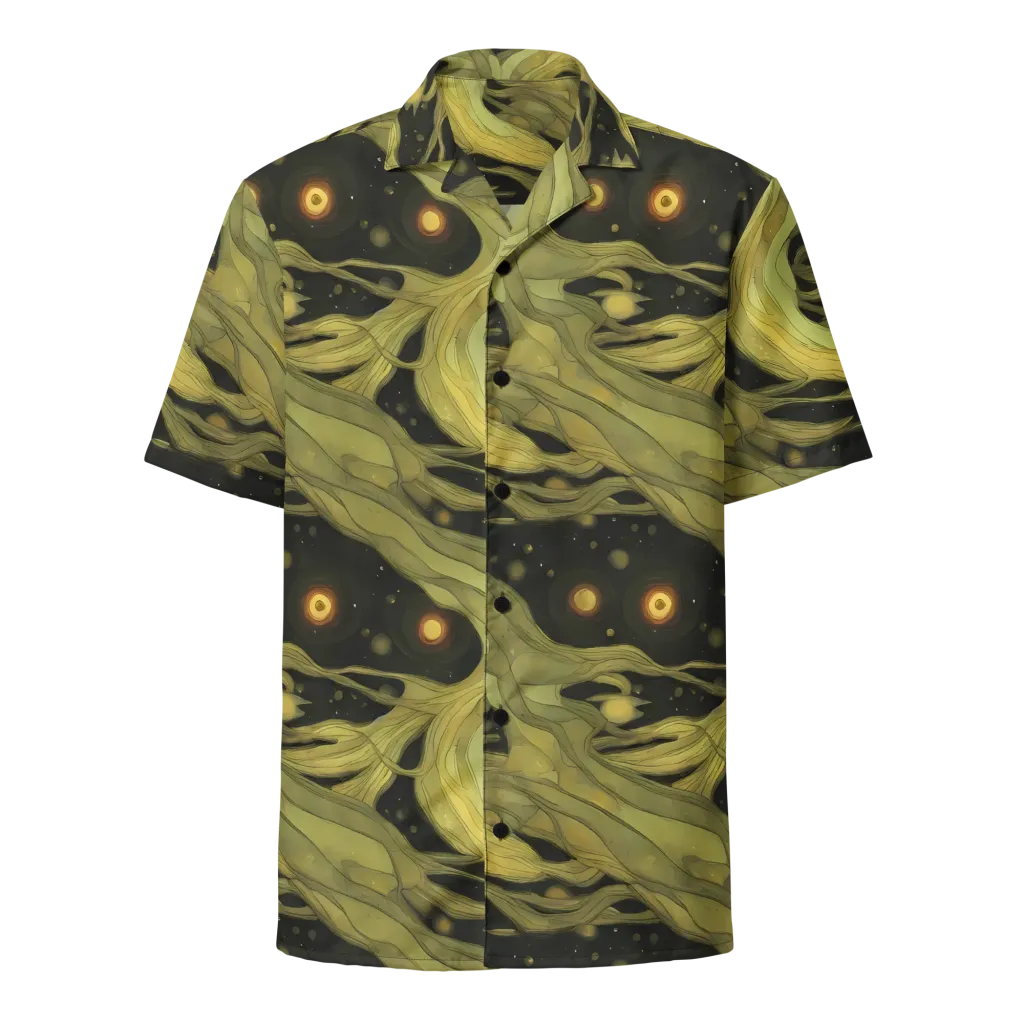 Whispered Breeze on Button Shirt — Front