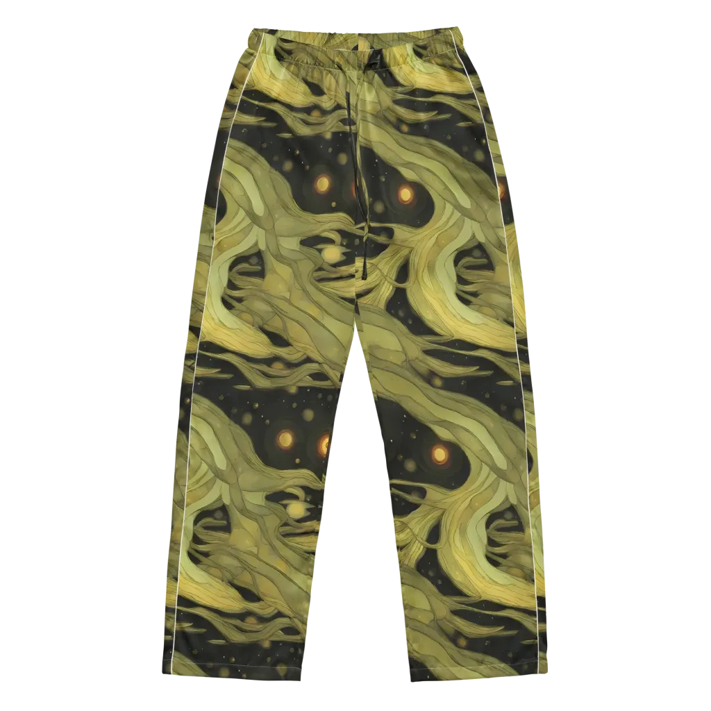Whispered Breeze on Women's Pajama Pants — Front