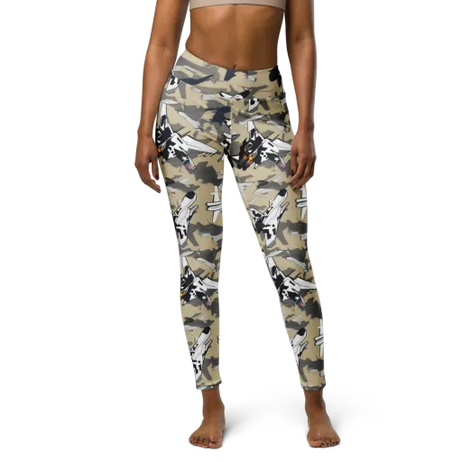 Afterburner Drift on a Yoga Leggings
