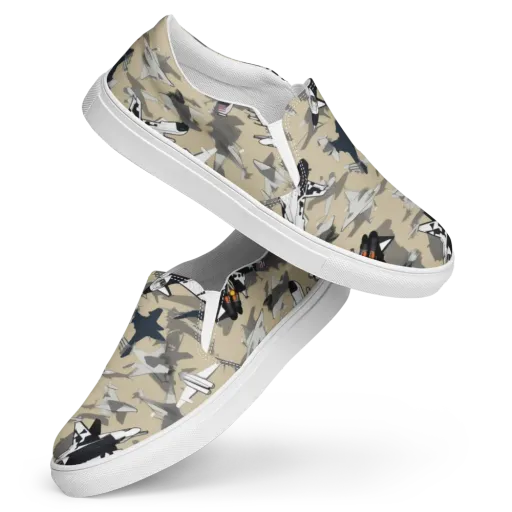 Afterburner Drift on a Women's Slip-On Canvas Shoes