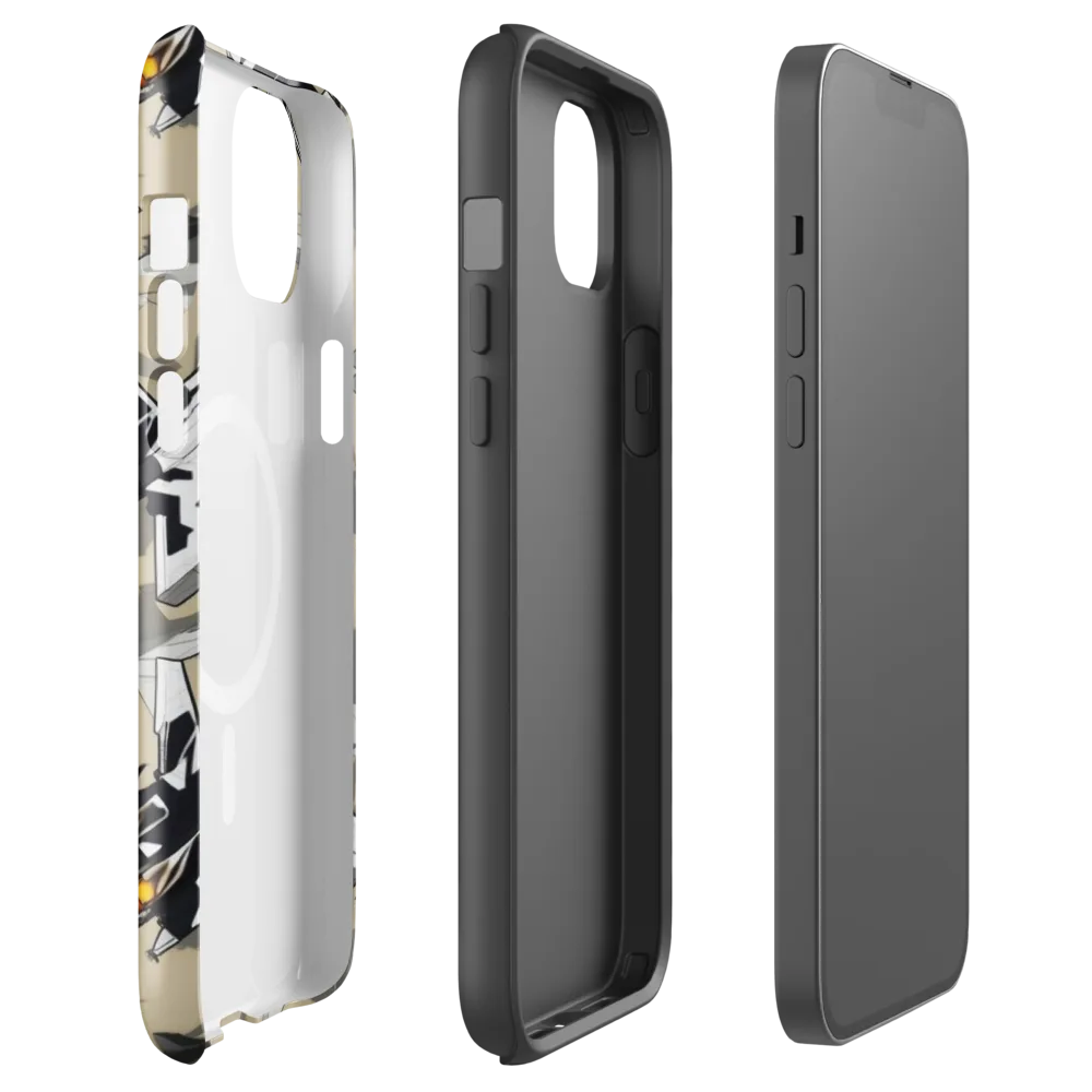 Afterburner Drift on MagSafe Tough Case for iPhone® — Front