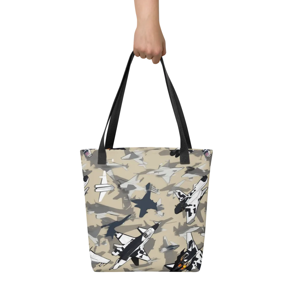 Afterburner Drift on Tote Bag — Front
