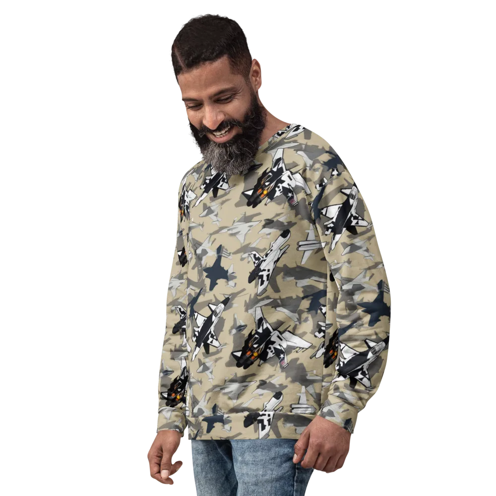 Afterburner Drift on Sweatshirt — Left Front