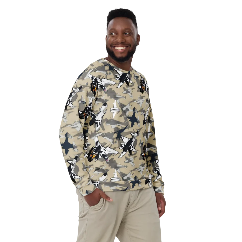 Afterburner Drift on Sweatshirt — Front