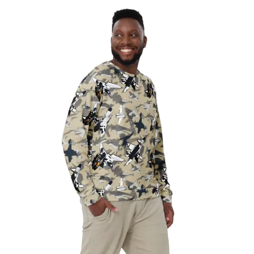 Afterburner Drift on a Sweatshirt