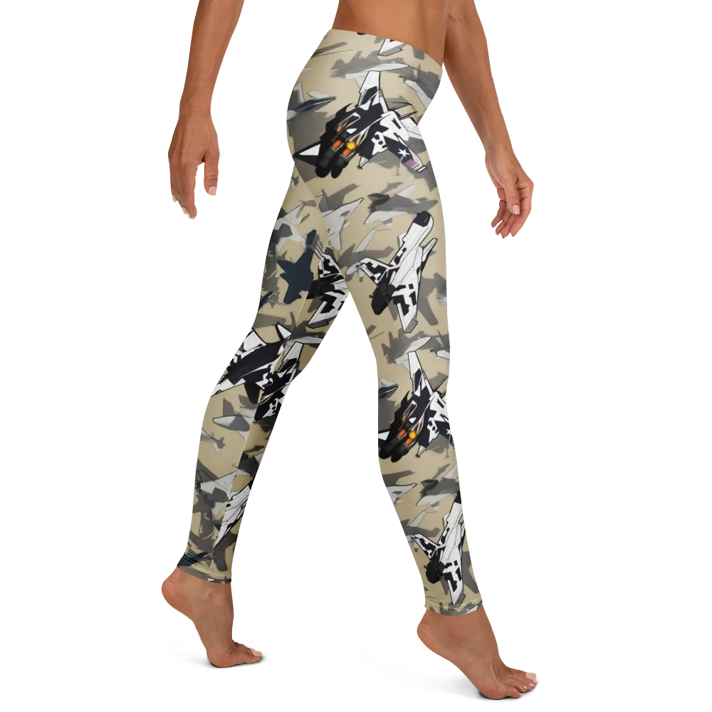 Afterburner Drift on Leggings — Right