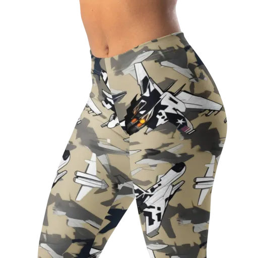 Afterburner Drift on a Leggings